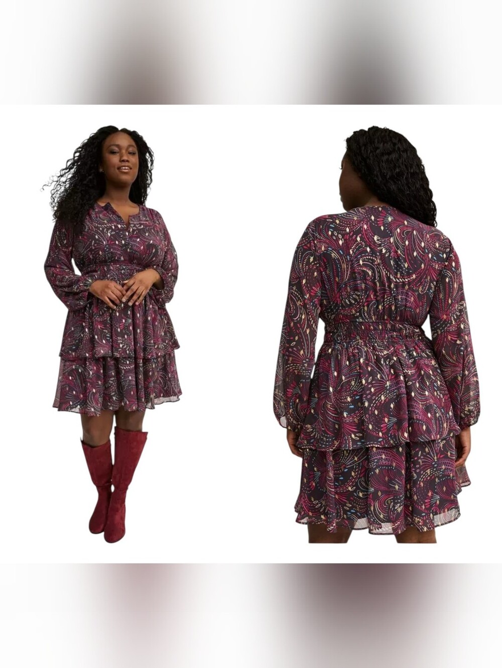 Torrid Dress Smocked Waist Mini Size 5X